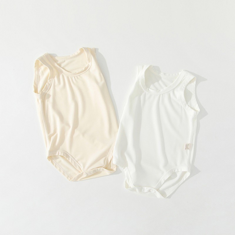 Baby Sleeveless Bodysuit Bambo - Bamboo Bodysuit Baby ulasan dan harga